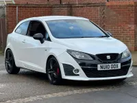 Used Seat Ibiza CUPRA 2010 White Hatchback