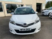 Used Toyota Yaris Plus 99 HP (72 kW) 2014 White Hatchback