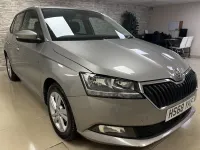 Used Skoda Fabia SE 95 HP (69 kW) 2019 Beige Hatchback