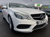 Used Mercedes E220 AMG line 2016 White Coupe