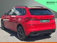 Used Skoda Kamiq Monte Carlo 110 HP (80 kW) 2021 Velvet red metallic SUV
