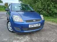 Used Ford Fiesta Style 2008 Blue Hatchback