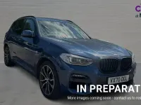 Used BMW X3 M Sport 190 HP (139 kW) 2020 Blue SUV