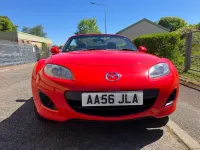 Used Mazda MX5 126 HP (92 kW) 2009 Red Cabriolet