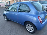 Used Nissan Micra 87 HP (63 kW) 2003 Blue Hatchback