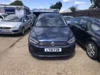 Used VW Golf Sportsvan SE 110 HP (80 kW) 2015 Blue MPV
