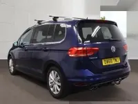 Used VW Touran SEL 190 HP (139 kW) 2016 Blue MPV