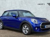Used Mini ONE Hatch 101 HP (74 kW) 2018 Blue Hatchback