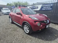 Used Nissan Juke N-Connecta 115 HP (84 kW) 2017 Red SUV