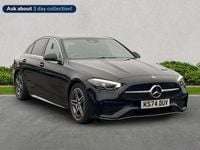 Used Mercedes C200 AMG line 204 HP (150 kW) 2024 Black Sedan