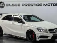 Used Mercedes A45 AMG 2014 White Hatchback