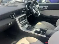 Used Mercedes SLK200 AMG 184 HP (135 kW) 2013 Blue Cabriolet