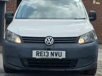 Used VW Caddy 75 HP (55 kW) 2013 White MPV