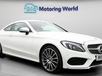 Used Mercedes C200 AMG line 184 HP (135 kW) 2017 White Coupe