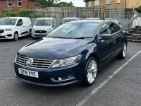 Used VW CC GT 150 HP (110 kW) 2015 Blue Sedan