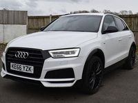 Second-hand Audi Q3 Black Edition 184 CP (135 kW) 2017 Alb SUV
