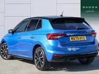 Used Skoda Fabia Monte Carlo 113 HP (83 kW) 2025 Race blue metallic black magic pearl effect Hatchback