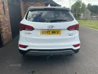 Used Hyundai Santa Fe Premium 197 HP (144 kW) 2017 White SUV