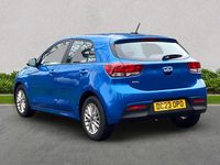 Used Kia Rio 83 HP (61 kW) 2023 Blue Hatchback