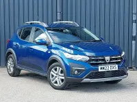 Used Dacia Sandero Comfort 91 HP (66 kW) 2022 Blue Hatchback