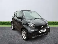Used Smart ForTwo Coupé Passion 71 HP (52 kW) 2017 Black Coupe