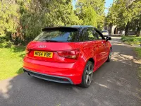 Used Audi A1 S-Line 2014 Red Hatchback