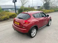 Gebraucht Nissan Juke Acenta 110 PS (80 kW) 2011 Rot SUV