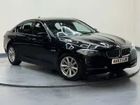 Used BMW 520 Impressive 2014 Black Sedan