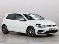Used VW Golf VII R-line 150 HP (110 kW) 2020 White Hatchback