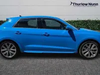 Used Audi A1 Sportback S-Line 116 HP (85 kW) 2020 Blue Hatchback