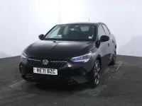 Used Vauxhall Corsa Edition 75 HP (55 kW) 2021 Black Hatchback