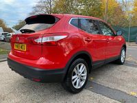 Used Nissan Qashqai Acenta Premium 115 HP (84 kW) 2015 Red SUV