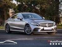 Used Mercedes C300 AMG line 258 HP (189 kW) 2021 Silver Coupe