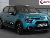 Used Citroën C3 PureTech 110 HP (80 kW) 2022 Blue Hatchback