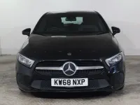 Begagnad Mercedes A180 2019 Svart Halvkombi