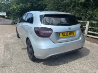 Used Mercedes A180 Sport Edition 109 HP (80 kW) 2015 Silver Hatchback