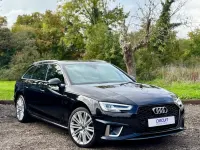 Used Audi A4 S-Line 190 HP (139 kW) 2019 Black Estate