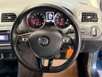 Used VW Polo Match 90 HP (66 kW) 2016 Blue Hatchback