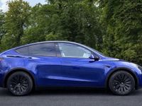Used Tesla Model Y Long Range AWD 378 kW (514 HP) 2022 Blue SUV