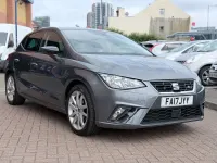 Used Seat Ibiza FR 95 HP (69 kW) 2017 Grey Hatchback