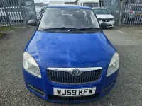 Used Skoda Fabia 2009 Blue Hatchback