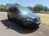 Used VW Caddy Startline 75 HP (55 kW) 2018 Black MPV