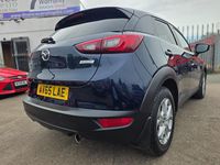 Begagnad Mazda CX-3 120 HK (88 kW) 2015 Blå SUV