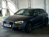 Used Audi A3 S-Line 2013 Grey Hatchback