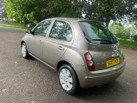 Used Nissan Micra 88 HP (64 kW) 2007 Beige Hatchback