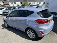 Used Ford Fiesta Titanium 125 HP (91 kW) 2021 Blue Hatchback