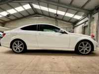 Used Mercedes C220 Sport Edition 2014 White Coupe