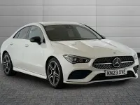 Used Mercedes CLA200 Executive 163 HP (119 kW) 2023 Digital white Sedan