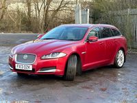 Used Jaguar XF Sportbrake Premium Luxury 200 HP (147 kW) 2013 Red Estate