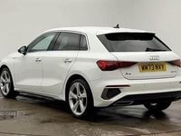 Used Audi A3 S-Line 150 HP (110 kW) 2024 White Hatchback